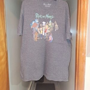Rick and Morty Graphic Tee - Gray